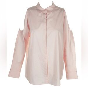 DKNY Pastel Pink Button up Blouse